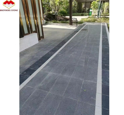 Chinese Granite Cut-To-Size Slab for Outdoor Flooring 30mm Polished Flamed Stone