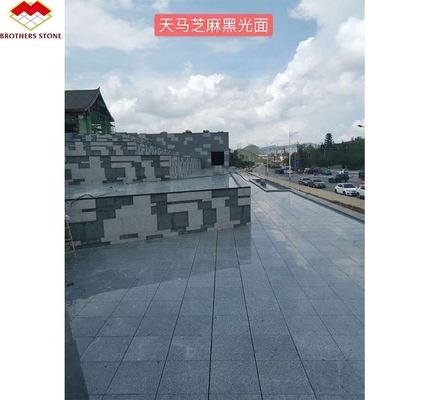Chinese Granite Cut-To-Size Slab for Outdoor Flooring 30mm Polished Flamed Stone