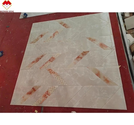 Polished Onyx Marble Slabs in Standard or Customized Size for Door Frame and Cladding