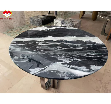 Modern Cosmic Black Granite Polished for Interior Kitchen Counter Tops and Wall Panel