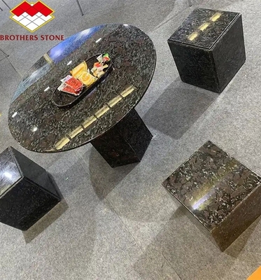 Natural Stone Chinese Granite Table Bases for Modern Polished Cut-to-Size Round Table