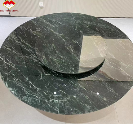 Calcite Dark Green Marble for Modern Design Villa Bathroom Sink and Dining Table