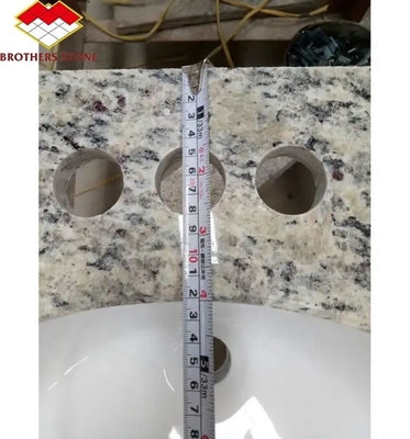 Custom Cut-to-Size Granite Top for Luxury Hotel Bathroom Vanity Polished Natural Stone