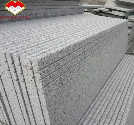 Natural Granite Flooring Stone Modern Design Cut-to-Size Straight Floating Stairs
