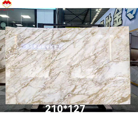 Trade FOB Modern Calacatta Gold Marble Slab from Italy for Wall Flooring Table Top