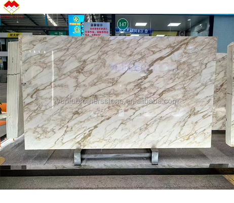 Trade FOB Modern Calacatta Gold Marble Slab from Italy for Wall Flooring Table Top
