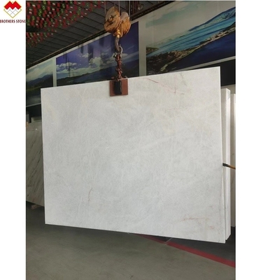 Backlit White Onyx Tile for Wall and Floor Translucent Crystal White Marble Big Slab