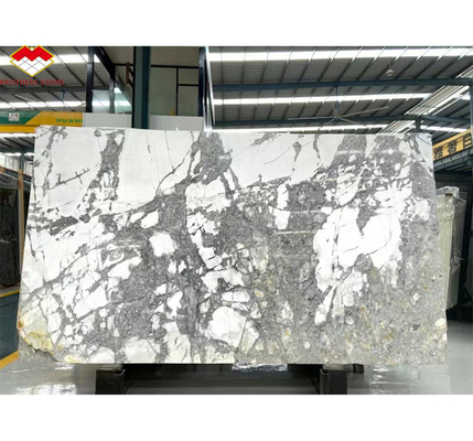 Modern Design Style Luxury Stone Snowy River Marble Slabs for Interior Design