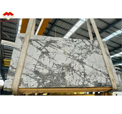 Modern Design Style Luxury Stone Snowy River Marble Slabs for Interior Design