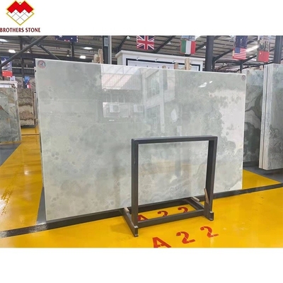Customizable Translucent Blue Onyx Wall Panel for FOB Trade Blue Marble Cladding