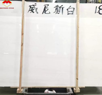 Customized Size Polished Italian White Marble Tile Top-Grade Stone for Hotel Floor