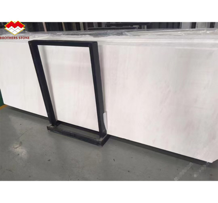 Customized Size Polished Italian White Marble Tile Top-Grade Stone for Hotel Floor