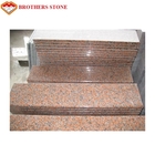 CE G562 Maple Leaf Red Granite Flooring Natural Glossiness And Colour