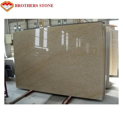 Polished Half Bullnose G682 Rusty Yellow Granite Bathroom Vanity Tops