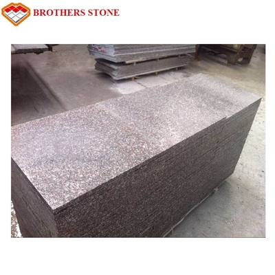 G687 Peach Flower Red Granite Stone Slabs For Bathroom Wall Tiles