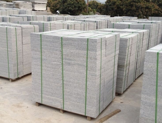 G603 Flamed Granite Stone Paver Bush Hammered Stone 2.61g/Cm3 Density