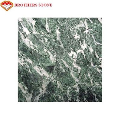 Professional Verde Issogne Marble Slab Stone , Interior Marble Floor Tile