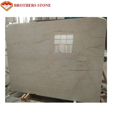 Turkish Crema Eva Marble Sofitel Gold Marble Stone Slab , Granite Kitchen Floor Tiles