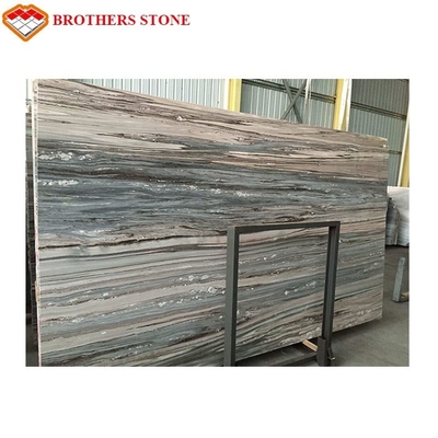 Quarry Blue Wood Marble , Palissandro Italy Blue Sand Marble 8-30mm Thickness