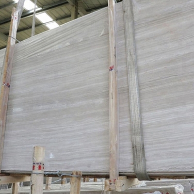 Export polished high quality wood grain marble tile