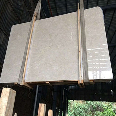 Calcite Ultraman Beige Marble Stone Slab Cut To Size For Sink And Basin