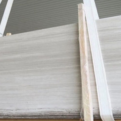 New good quality durable wood white marble tile