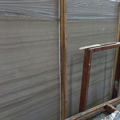 China good quality practical grey wood grain marble