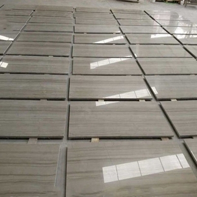 Wholesale high quality polished wood grain marble tile