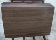 Athens Grey Wood Marble Stone Slab Generous Style For Interior Decoration