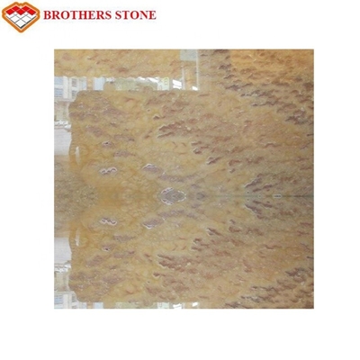 15-18mm Thickness Honey Onyx Slab , Orange Onyx Marble Backlit Stone