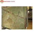2018 light green onyx stone green onyx marble slab price with big size