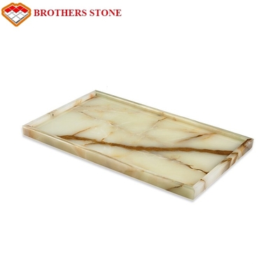 Natural Stone Marble Polished green Onyx Marble Table