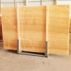 Indoor High Grade Honey Onyx Slab 17mm Thickness For Sink And Basin