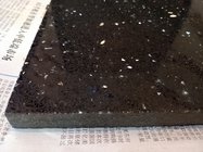 Black Galaxy Artificial Quartz Stone Slabs , Black Galaxy Quartz Countertop