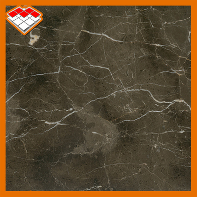 Temple Design Marble Stone Tile , Dark Emperador Marble Tiles For Home