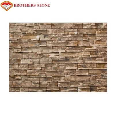 Brothers Stone Cultured Veneer Stacked Stone manufactured Panels for Walls