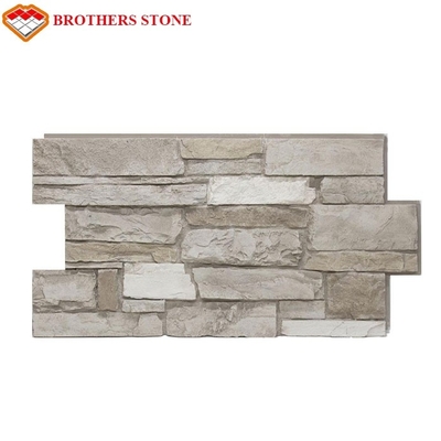 Rectangle Nature Cultured Stone Panel Wall Stone Veneer / Ledge Stone Veneer