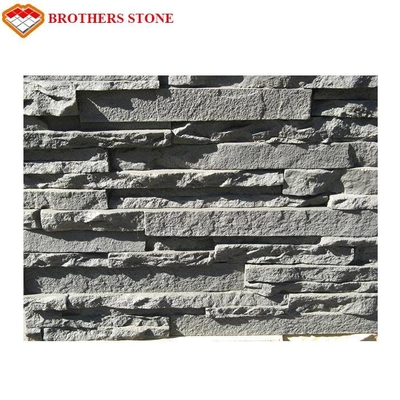 White FauxBrick Wall Panels Stacked Stone Design Wall Panel
