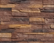 Exterior Interior Artificial Cultured Stone Panel With Split Surface Finished