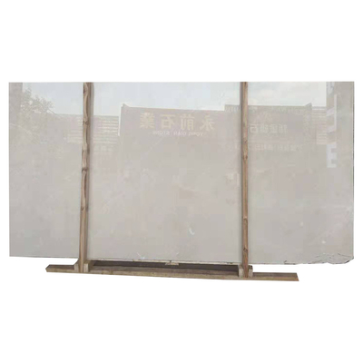 60cm X 60cm Beige Stone Marble Slab , Pakistan Sunny White Marble Flooring Slabs Tiles Stone Block