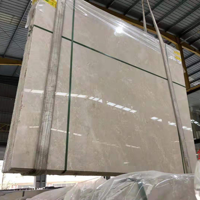 60cm X 60cm Beige Stone Marble Slab , Pakistan Sunny White Marble Flooring Slabs Tiles Stone Block