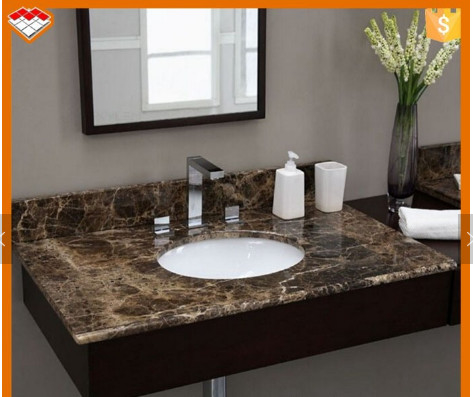 Coffee Luxury Spain Dark Emperador Marble Slab For Indoor