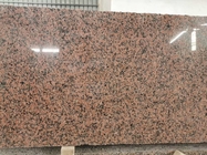 Honed Maple Leaf Red Granite Stone Tiles  In Countertops