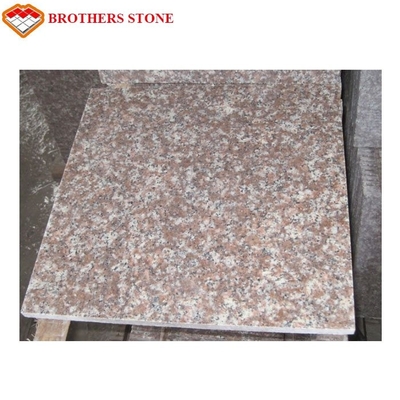 G687 Peach Flower Red Granite Stone Slabs For Bathroom Wall Tiles