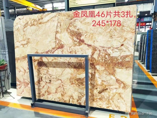 Phoenix Calacatta Gold Marble Slab For Wall Panel