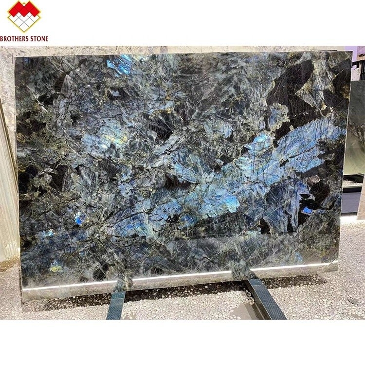Big Slab Luxury Emerald Blue Onyx Marble from Brazil for Transparent Dinner Table Top