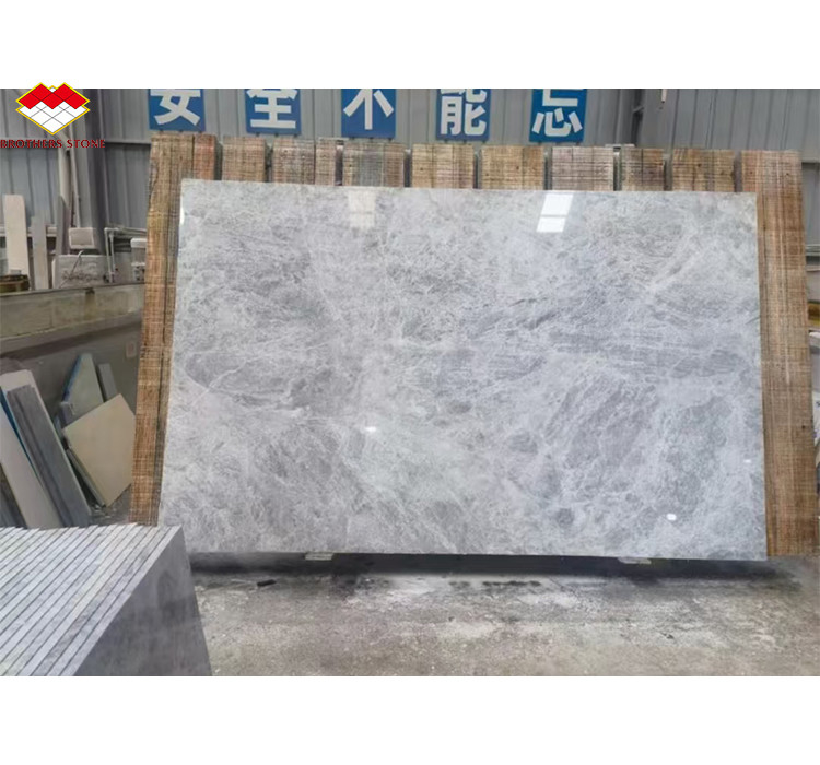 Yinsha Italian Grey Marble Stone Big Slab for Hotel Floors and Interior Home Stairs