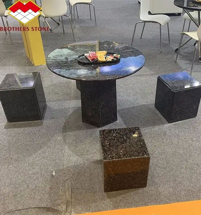 Natural Stone Chinese Granite Table Bases for Modern Polished Cut-to-Size Round Table