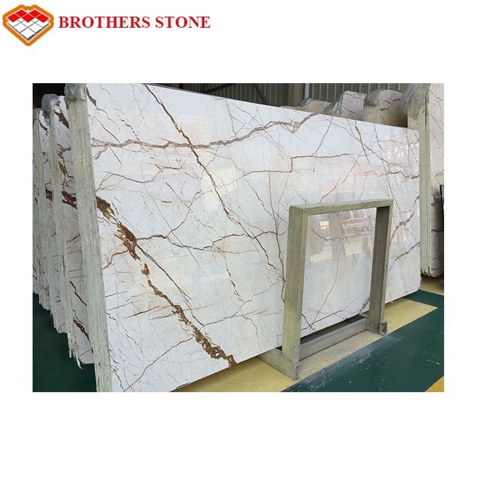 2018 Sofitel Gold Marble Slabs &amp; Tiles Turkey Beige Marble Rich Gold Marble