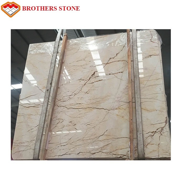 New Product Sofitel Gold Marble Tile and Slab Beige Marble